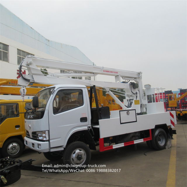 dongfeng 12m high altitude operation trucks