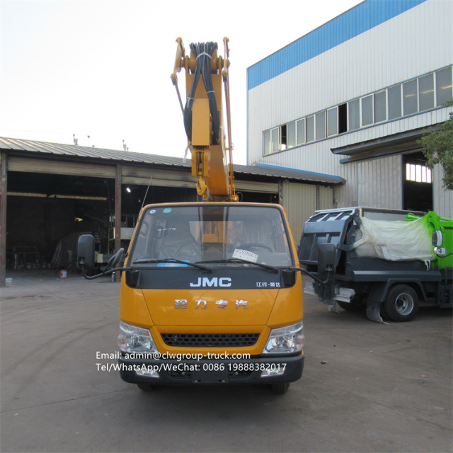 JMC 12m 14m street light lift vehicle