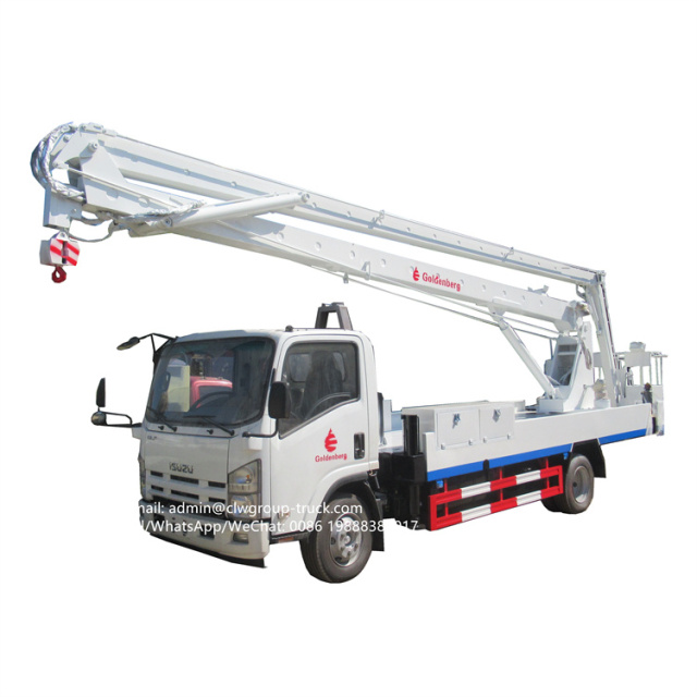 Isuzu 190hp 16m cherry picker truck