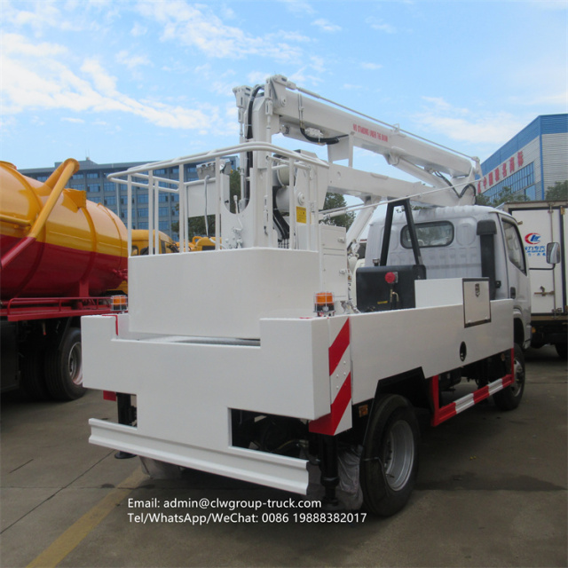 dongfeng 12m high altitude operation trucks
