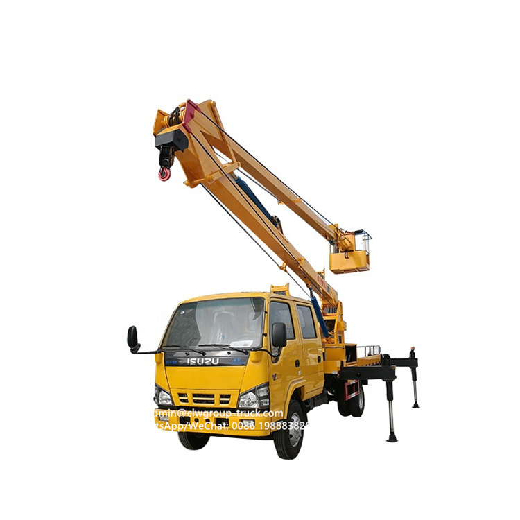 Isuzu 14m hydraulic beam lifter