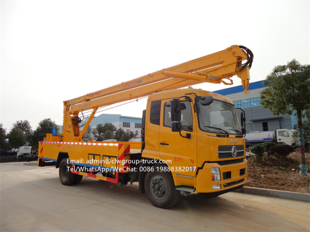 dongfeng 22m light maintenance vehicle