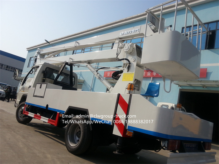 Foton 12m 14m High Lifting Platform Truck