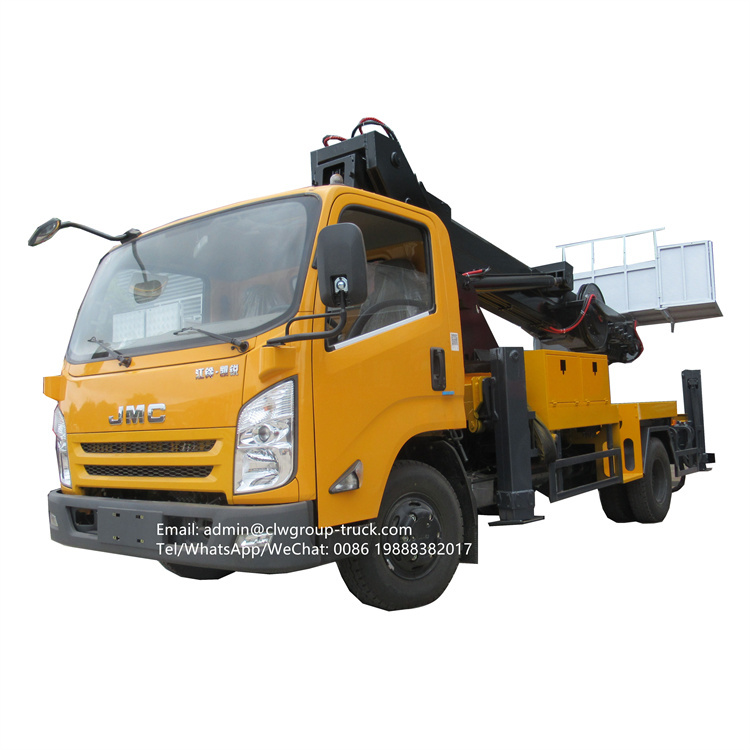 JMC 29m truck mounted telescopic boom platform