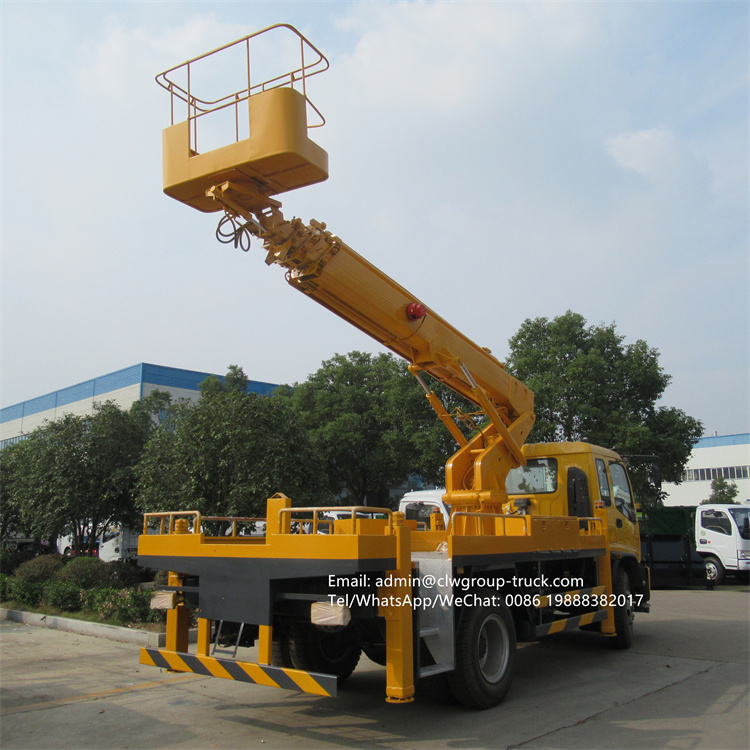 Isuzu 20m telescope lift platform truck