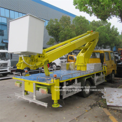 isuzu 18m telescopic boom truck