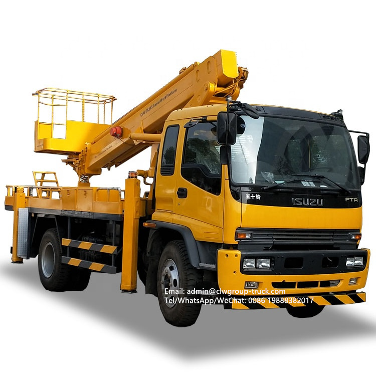 Isuzu 20m telescope lift platform truck