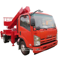 Isuzu telescopic bucket trucks 14m