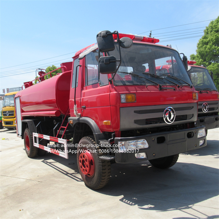 dongfeng 8-10tons Fire Sprinkler Trucks