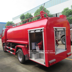 dongfeng 3-5m3 water tanker fire truck