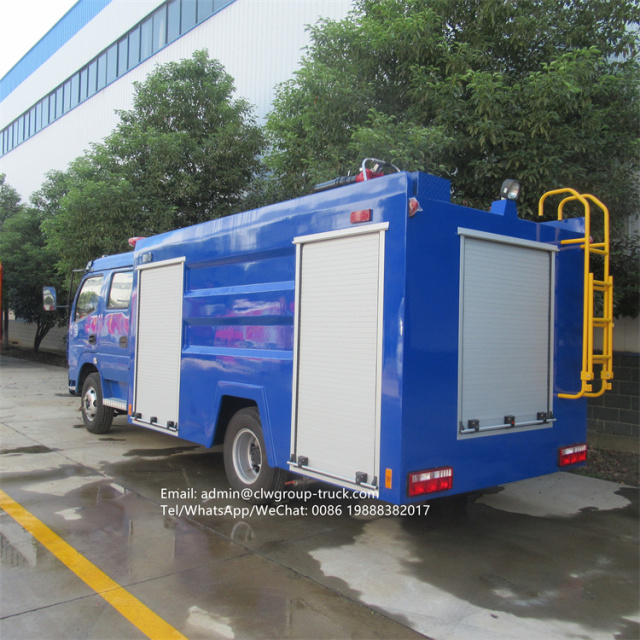 Dongfeng 5000L fire pumper truck for sale