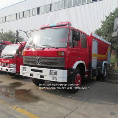 Dongfeng 6000L 2000 gallon fire tanker truck