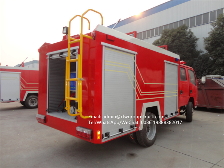 dongfeng 4 tons fire vehicles for sale