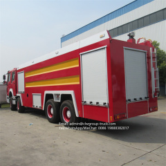 sinotruk 8x4 25tons heavy rescue fire trucks for sale