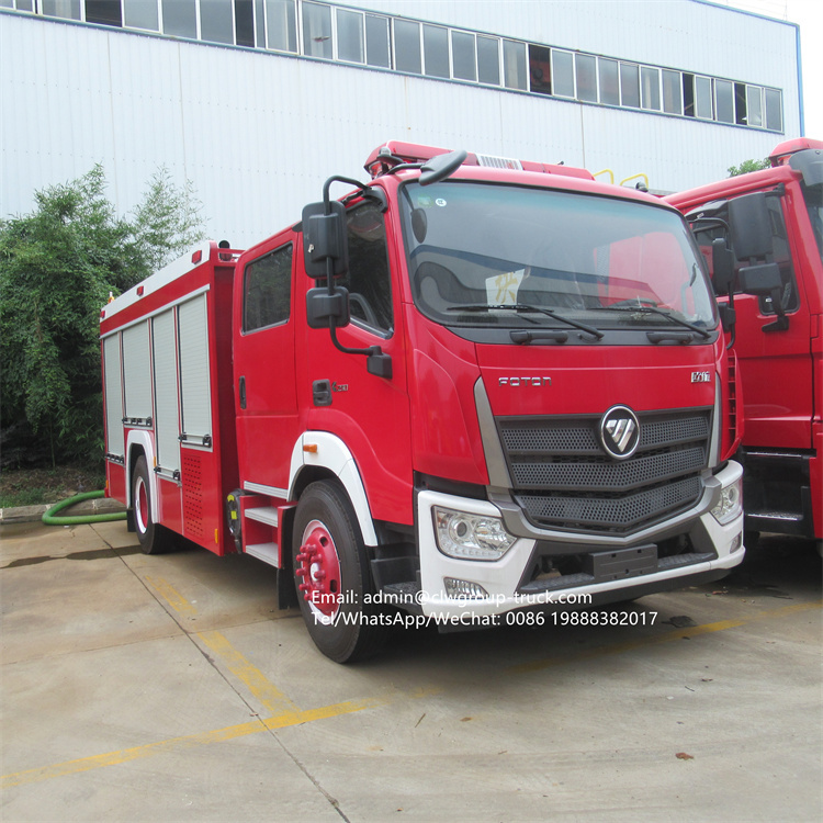 Foton 6-8tons fire truck