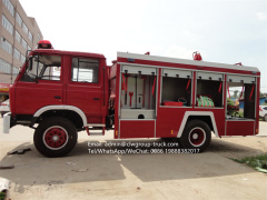 Dongfeng 6000L 2000 gallon fire tanker truck