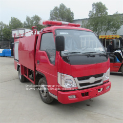 Foton 1-2tons mini tanker water fire truck