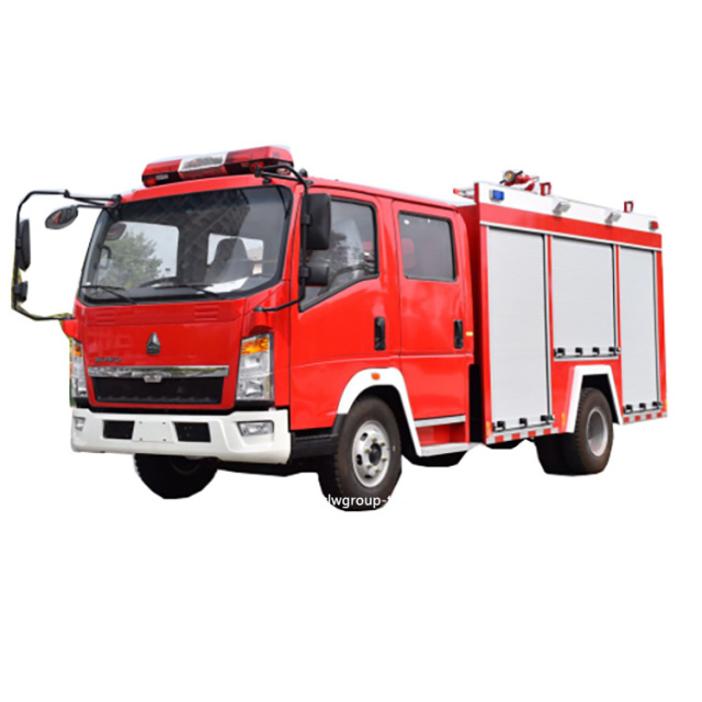 Sinotruk howo 5 tons fire truck for sale