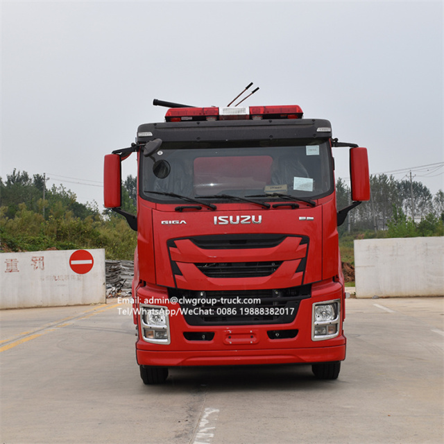 Isuzu 8x4 new water cannon fire truck