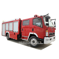 Sinotruk howo 5 tons fire truck for sale