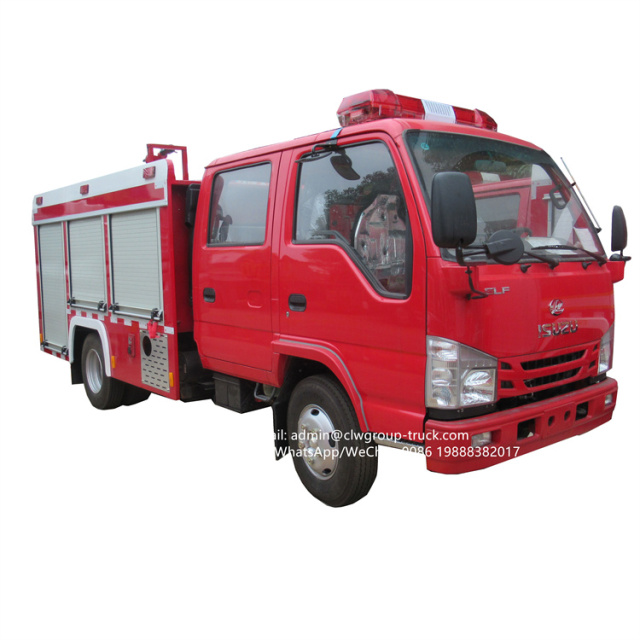 isuzu 98hp 2 tons fire engine