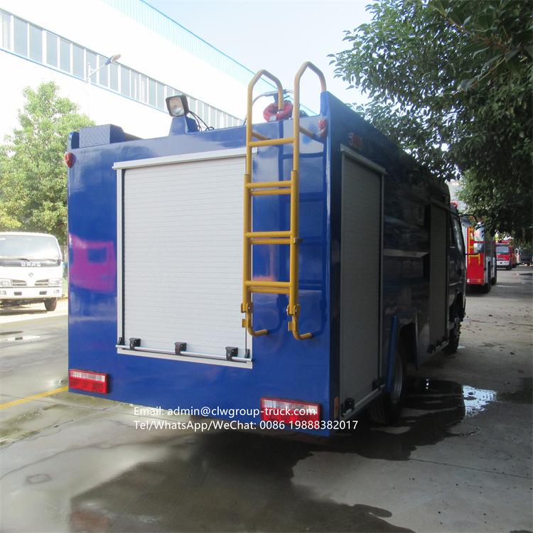 Dongfeng 5000L fire pumper truck for sale