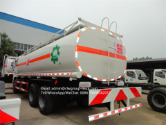 dongfeng 6x4 22m3 25m3 gasoline tank truck