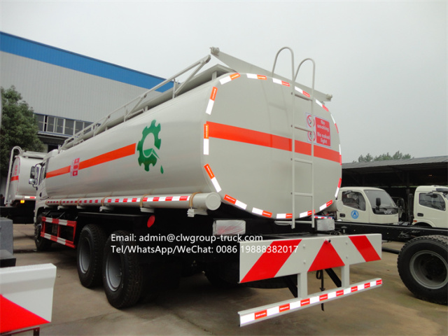 dongfeng 6x4 22m3 25m3 gasoline tank truck