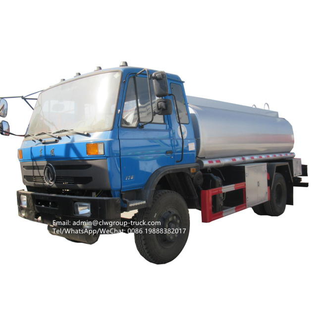 dongfeng 10,000l 12000l diesel bowser truck