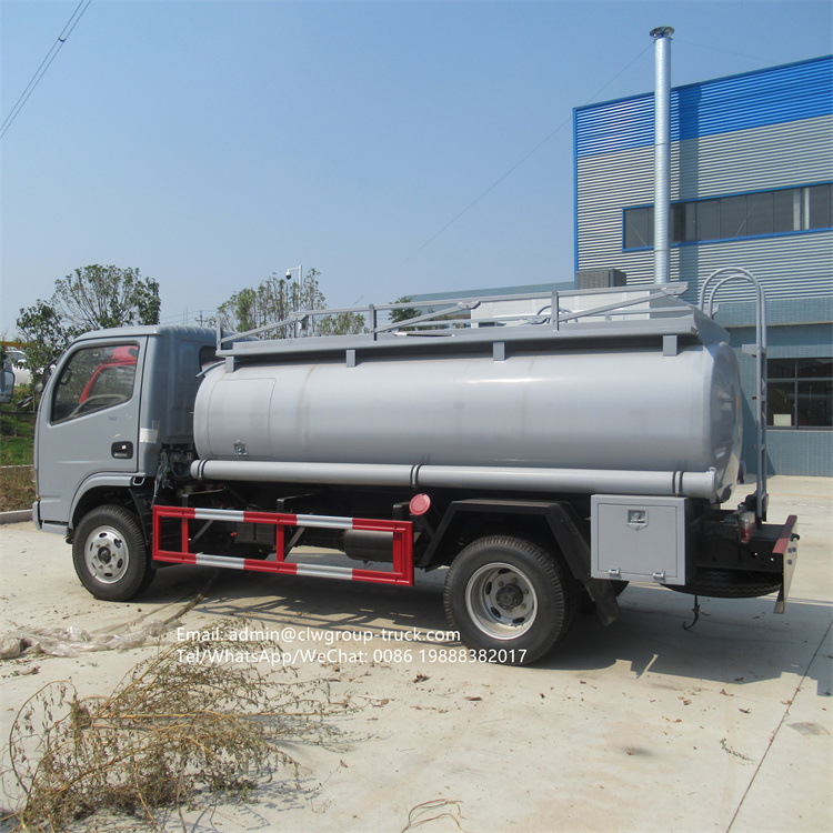 dfac 4000l fuel tank truck