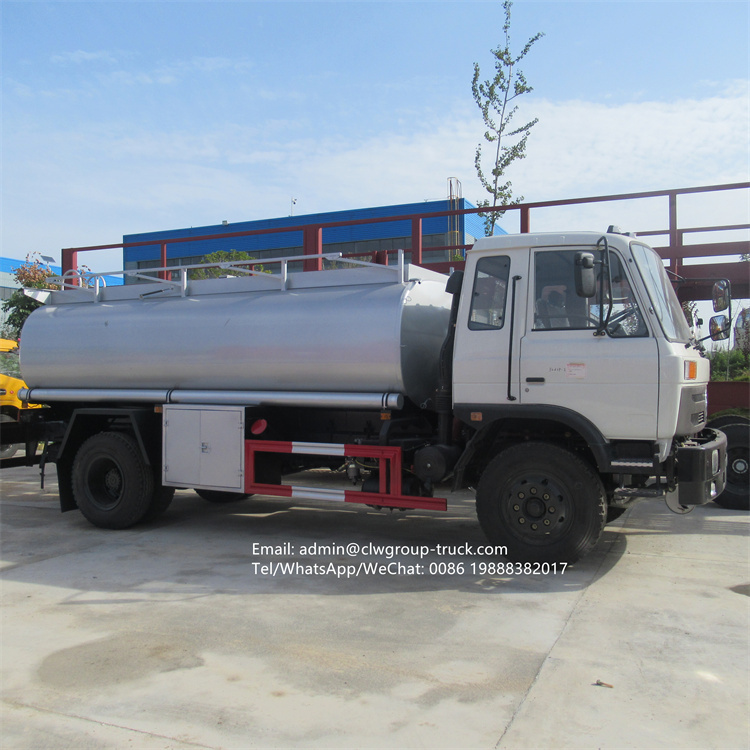 dongfeng 12000l 15000l dispenser mobile oil truck