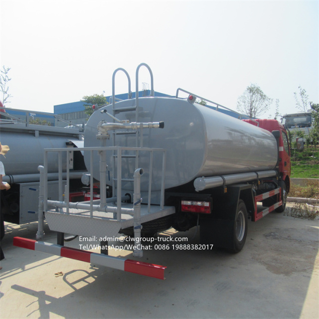 dongfeng 6000l 8000l fuel tanker truck