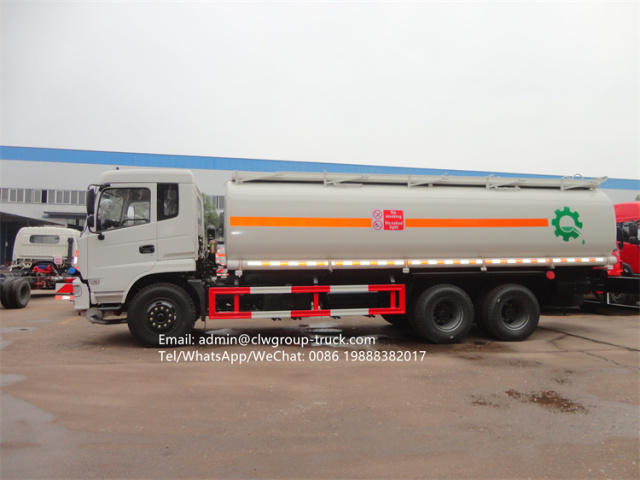 dongfeng 6x4 22m3 25m3 gasoline tank truck