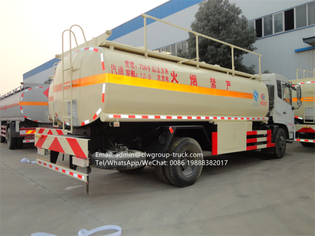dongfeng 15m3 fuel tank truck flow meter