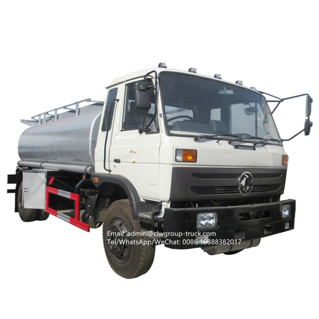 dongfeng 12000l 15000l dispenser mobile oil truck