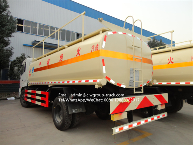 dongfeng 15m3 fuel tank truck flow meter