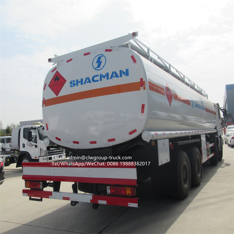 shacman 8x4 35000 liters fuel tanker truck
