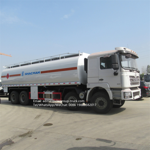 shacman 8x4 35000 liters fuel tanker truck