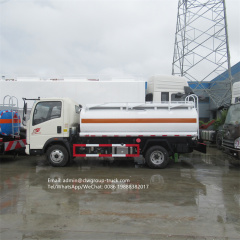 sinotruk howo 6m3 8m3 6 wheeler oil tanker truck