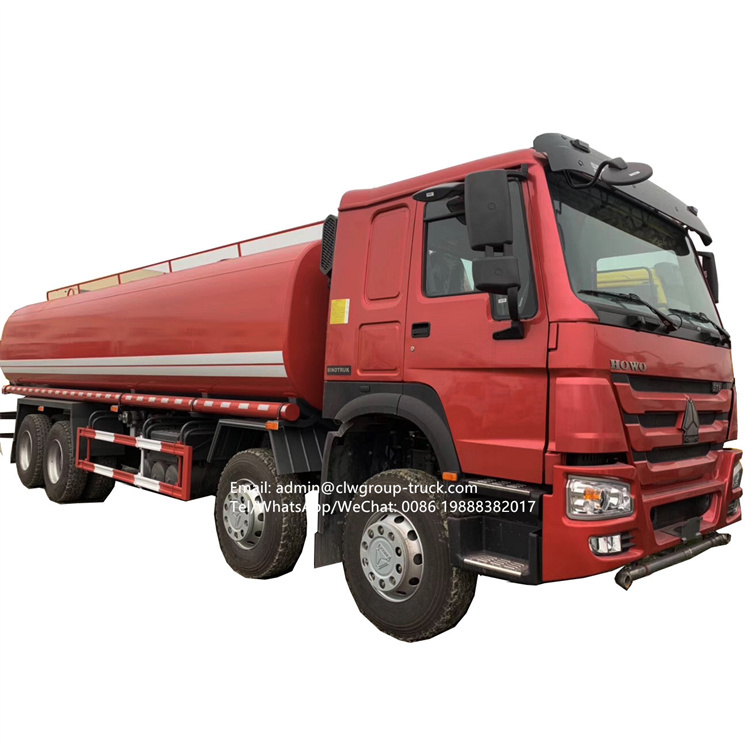 sinotruk 8x4 trucks for cooking oil transportation