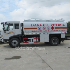 FAW 6m3 8m3 petrol dispenser pump truck