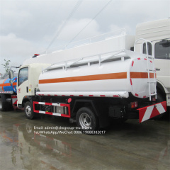 sinotruk howo 6m3 8m3 6 wheeler oil tanker truck