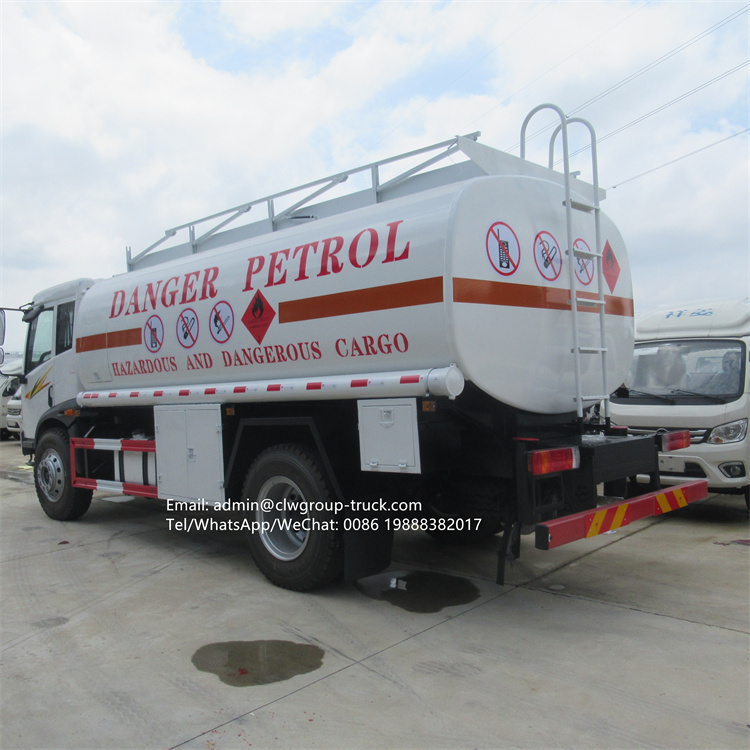FAW 6m3 8m3 petrol dispenser pump truck