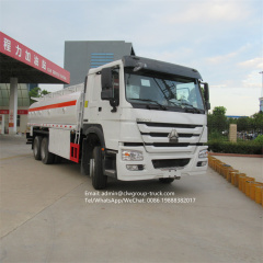 sinotruk 6x4 20 cubic meters fuel tank truck
