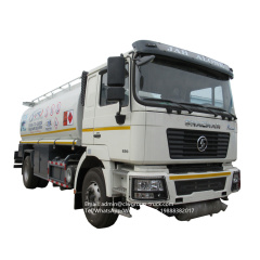 6 wheel shacman fuel oil tank truck 15m3