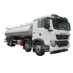 sinotruk 8x4 25m3-30m3 milk transport vehicle