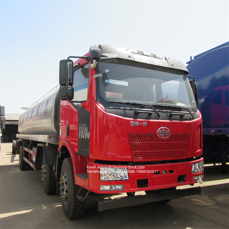 FAW 6X2 18-22m3 milk tanker truck