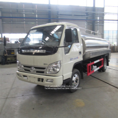 Foton 3000-5000l insulated milk tankers truck