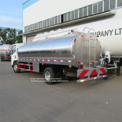 Isuzu 190hp 6000l-8000l steel milk transport tank truck