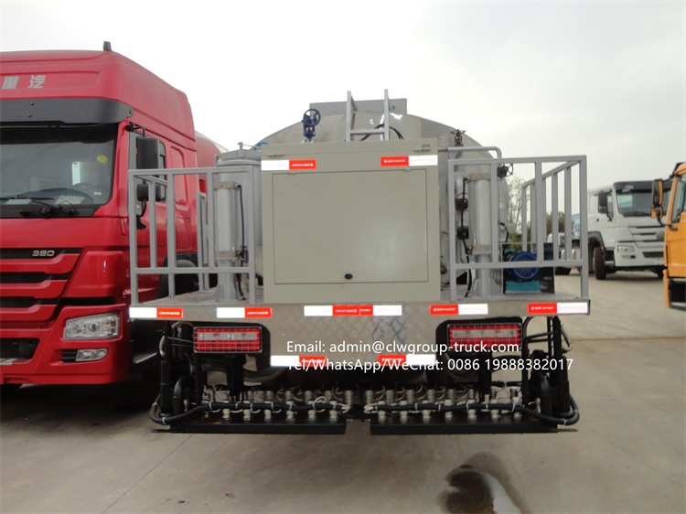 Dongfeng 190hp 14tons bitumen heater truck